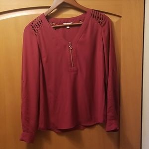 Maroon blouse